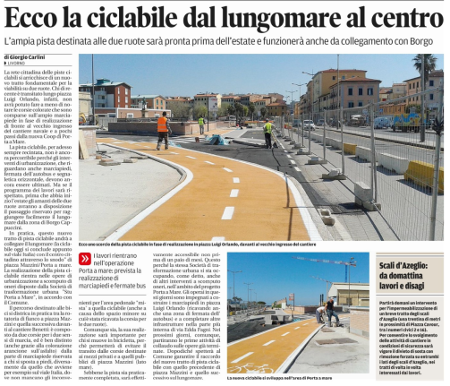 2015.05.12 pista ciclabile a Livorno